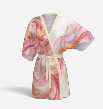 Soft Swirl Kimono